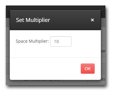 Set Route Multiplier
