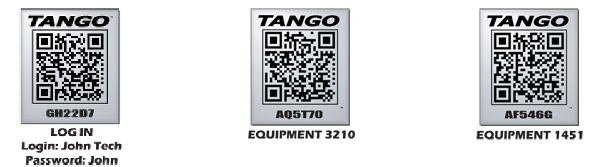 Tango QRs
